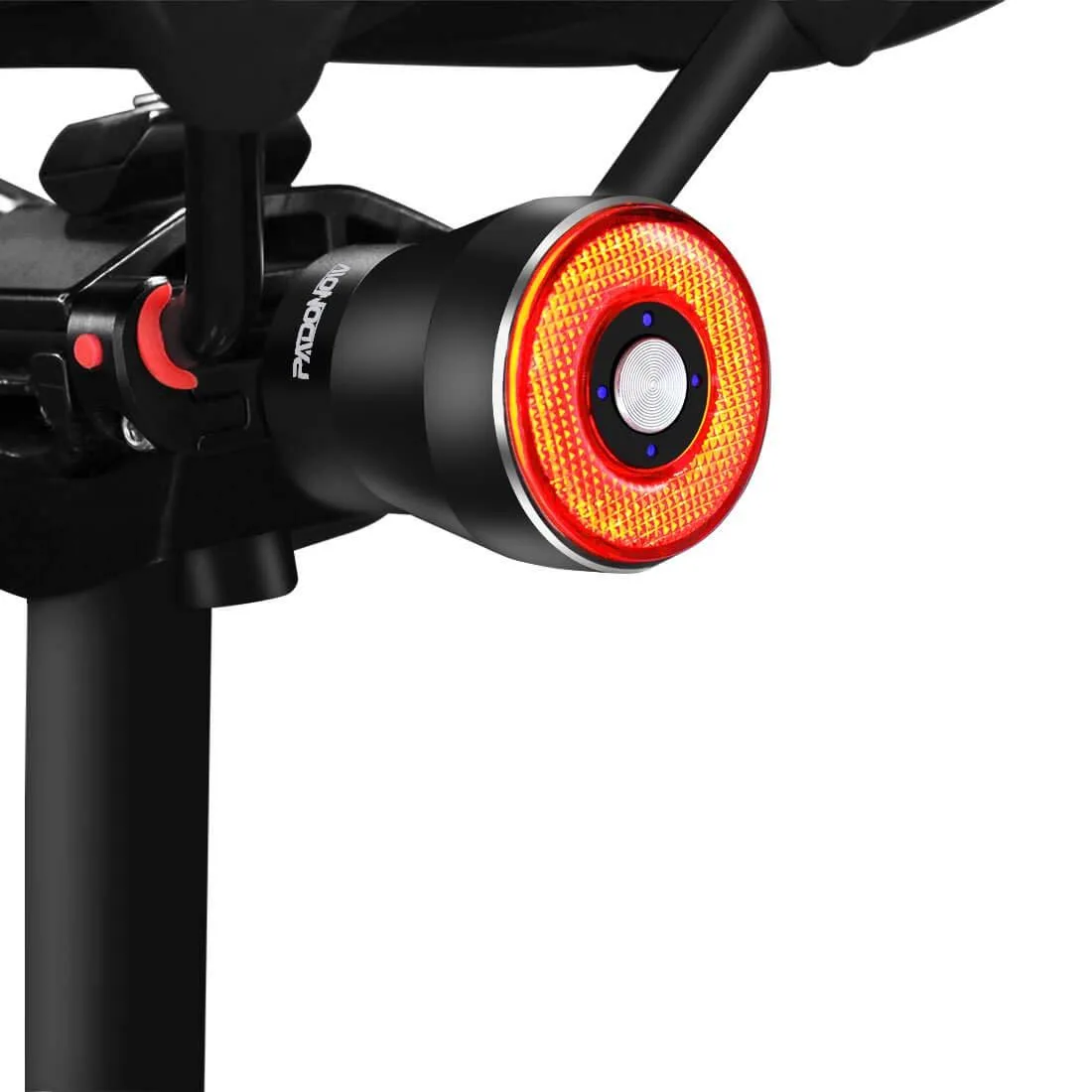  Hollywood Racks Q5 Smart Bike Tail Light Silver — product photo