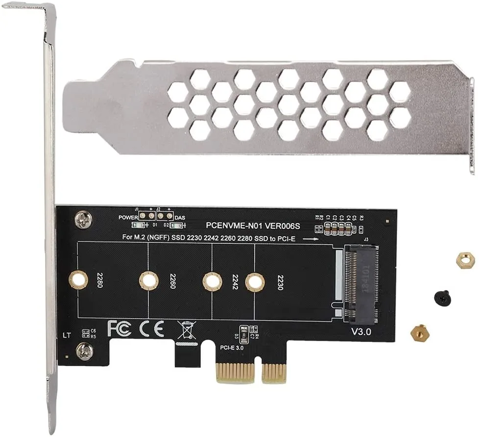 IHDAPP IHDAPP PCIe to M.2 Expansion Card Low Profile Bracket — product photo