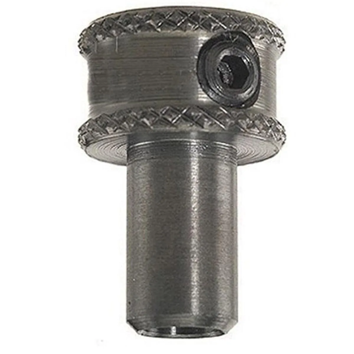 Small metal deburring tool with .35 caliber pilot stop
