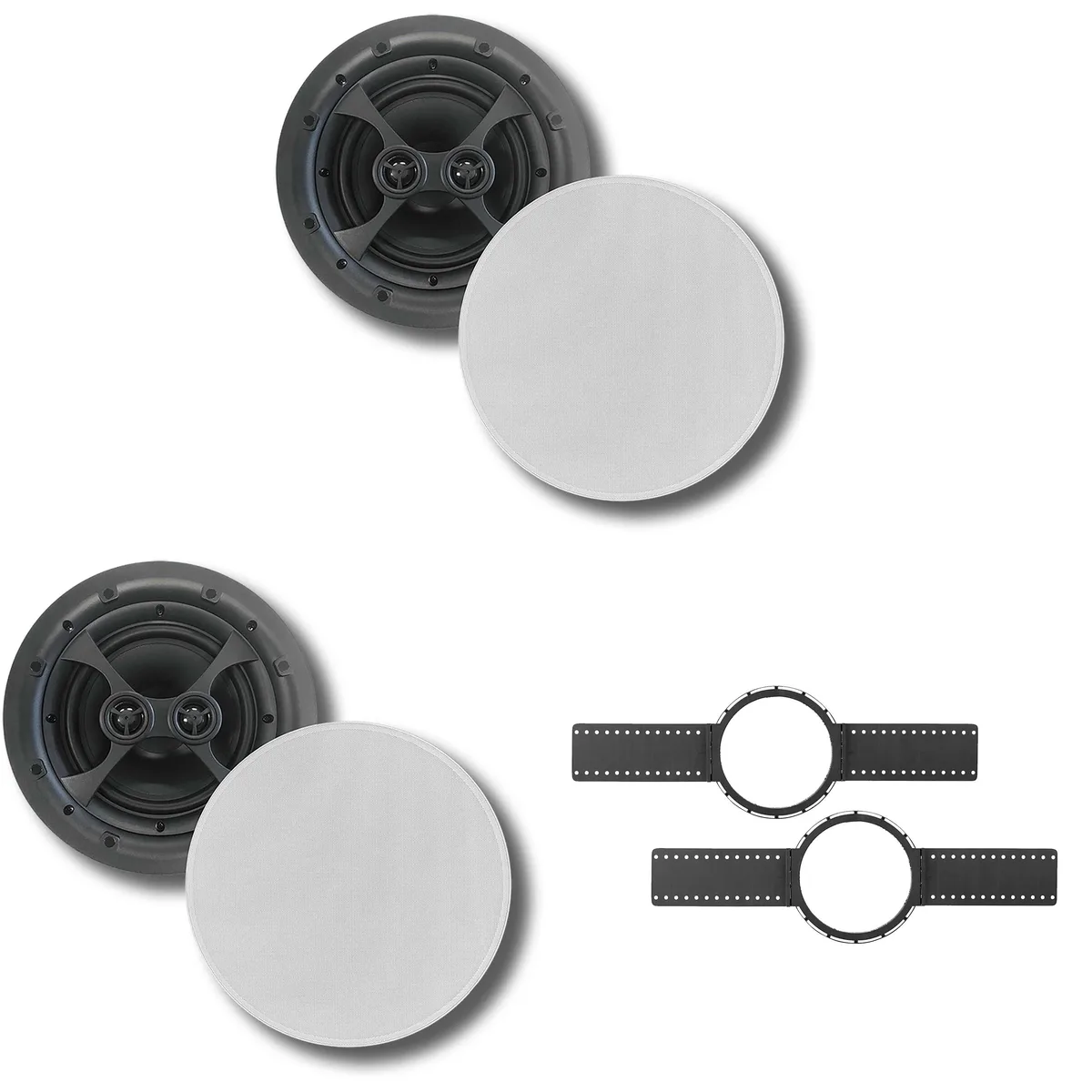 KLH KLH Faraday Series F-6800-DVC 8" In-Ceiling Speakers with Installation Kit — product photo