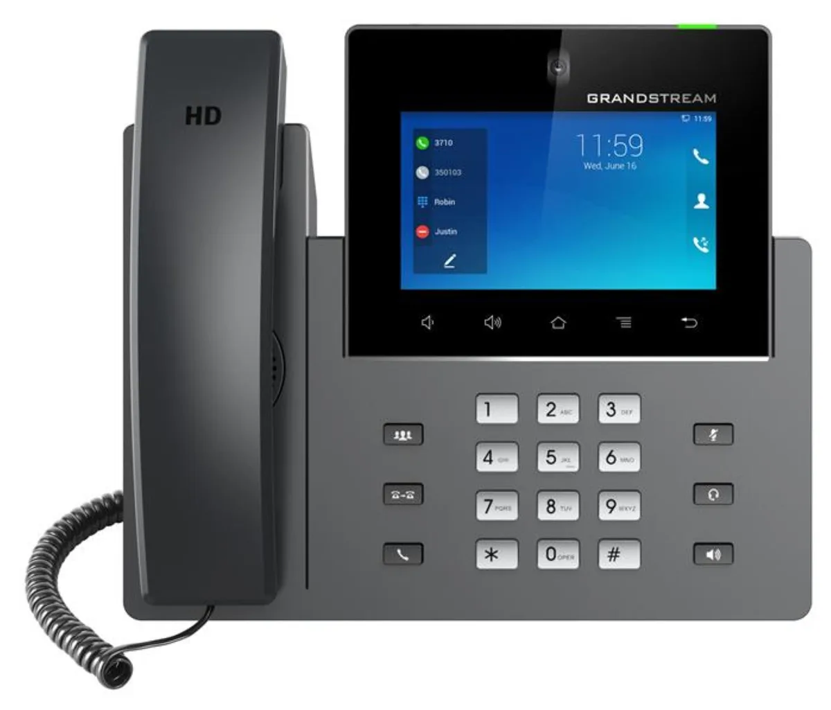 Grandstream Grandstream GXV3450 IP Video Phone 16 Lines 5-Inch Touch Screen — product photo