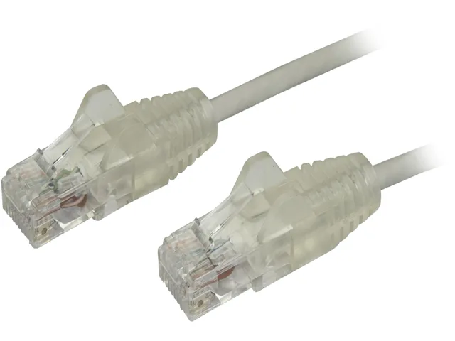 STARTECH STARTECH N6PAT1GRS Cat6 Network Ethernet Cable 1 ft Gray Slim 28 AWG — product photo