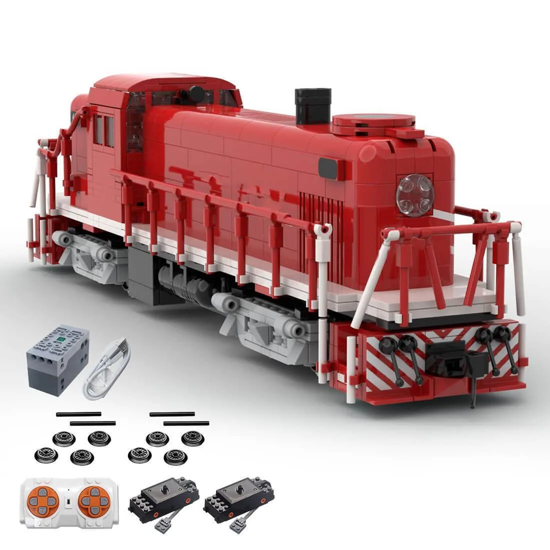 ZITIANYOUBUILD ZITIANYOUBUILD MOC-118281 RS-3 Vermont Railways Train 1208 Parts Dynamic Version — product photo