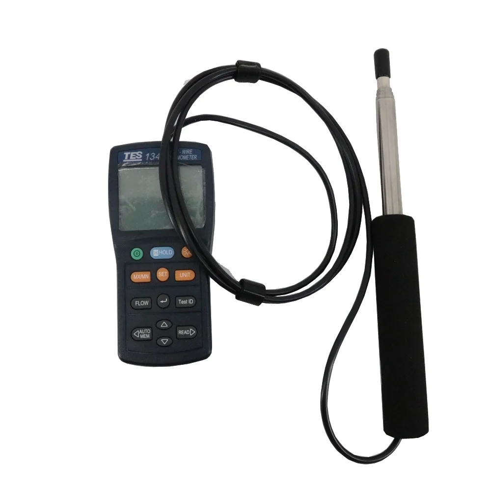 TES Electrical Electronic Corp. TES Electrical Electronic Corp. 1340 digital anemometer electrician tool — product photo