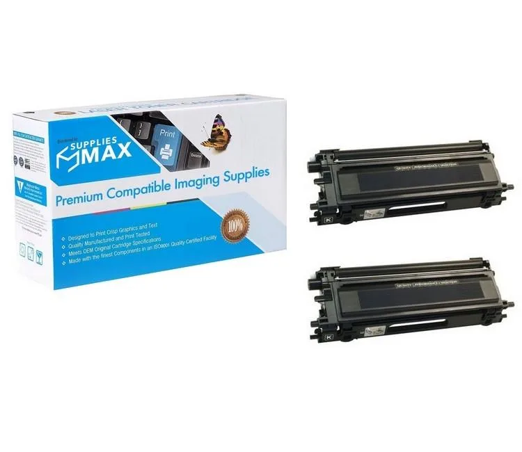 SuppliesMax SuppliesMax OCE 497-1_2PK Black Toner Cartridge 2-Pack 5000 Pages — product photo