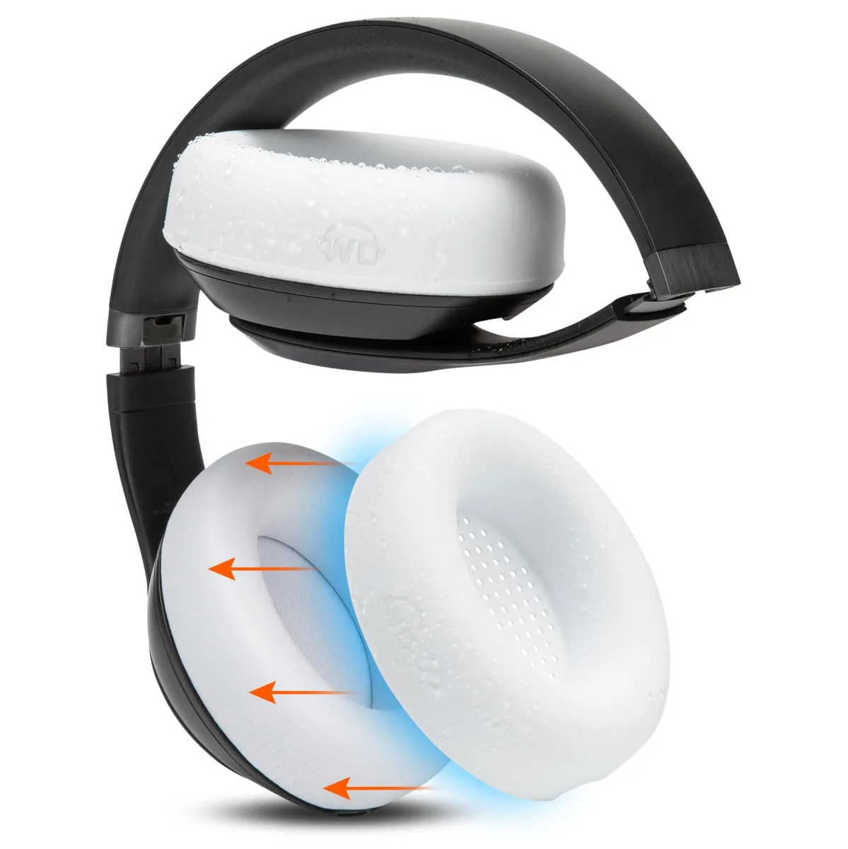 WC Wood WC Wood 2 in 1 Accessory SweatZ Studio Pro White — product photo