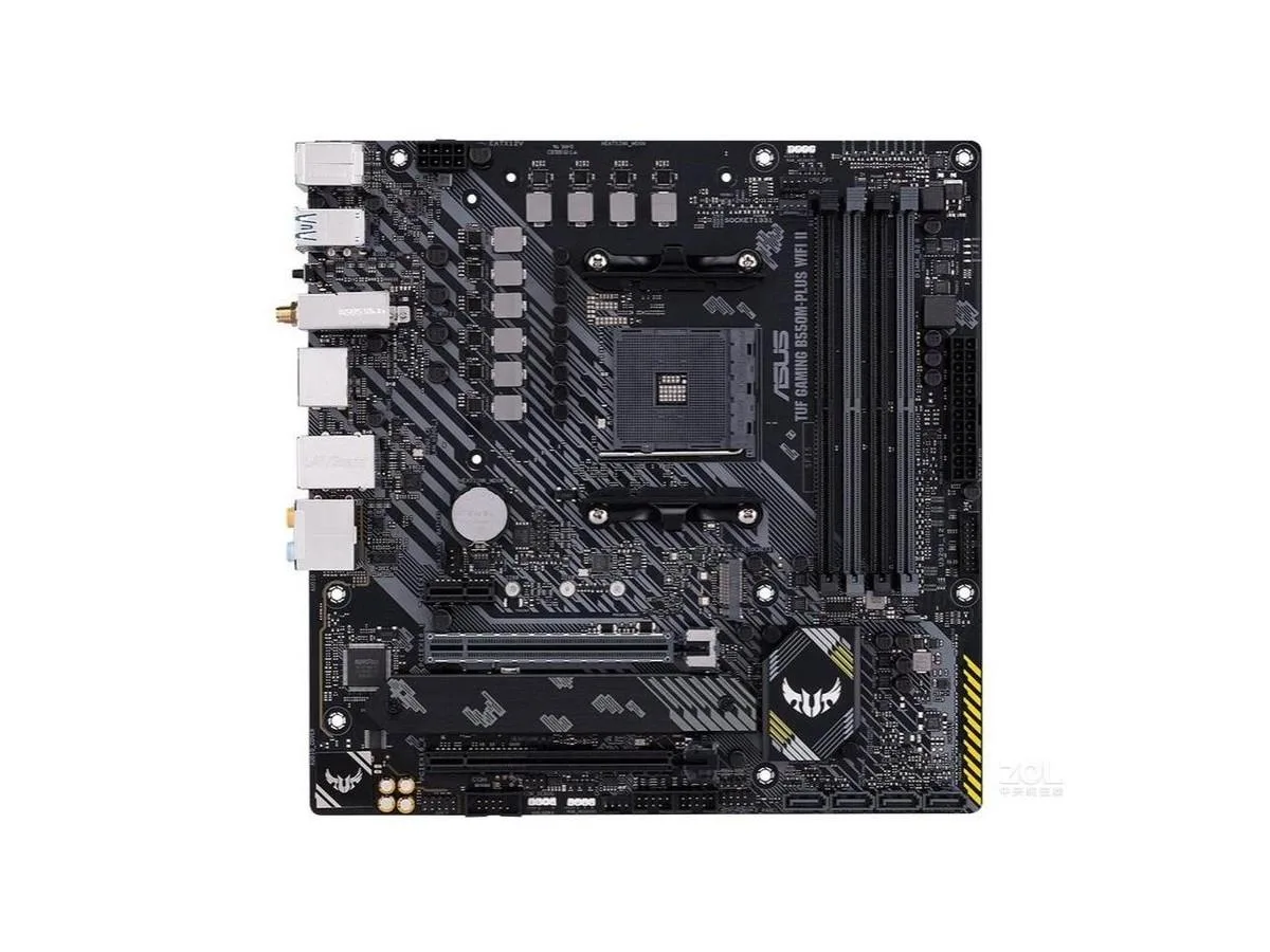 ASUS ASUS TUF GAMING B550M-PLUS WIFI II Socket AM4 DDR4 128GB Micro ATX AMD motherboard — product photo