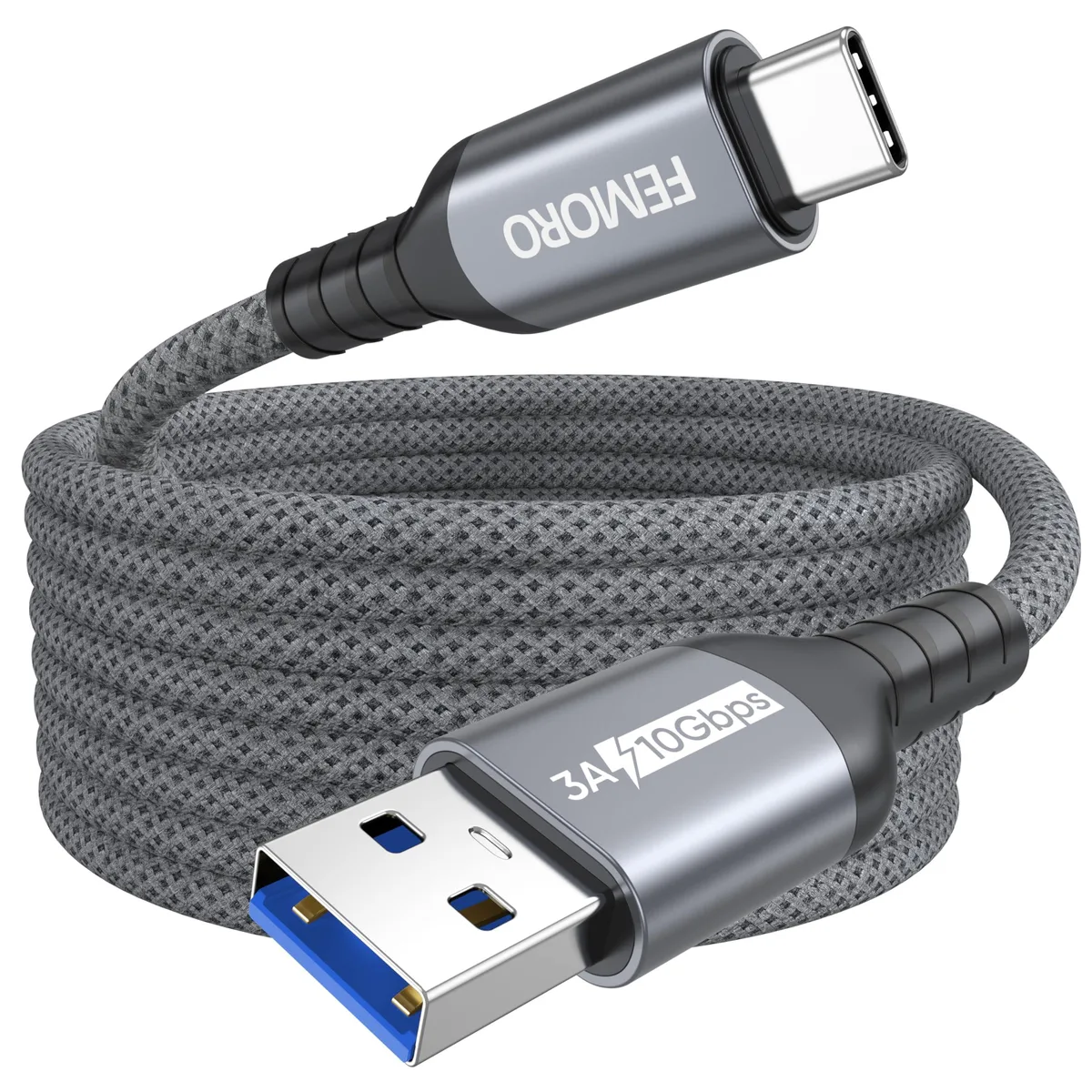  Belkin USB A to C Cable 15ft 10Gbps 3A Charging — product photo