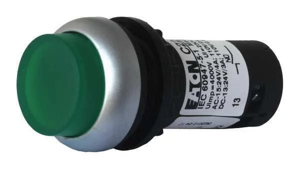 Eaton Eaton C22-DLH-G-K10-24 22 mm Green Illuminated Push Button 24 V — product photo
