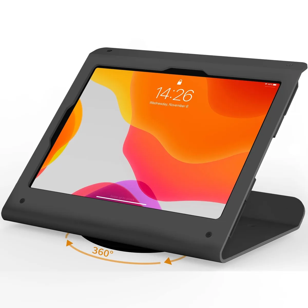 BEELTA INC. BEELTA INC. Tablet POS Stand Heavy Duty Steel 360 Swivel Anti-Theft 10.9 11 2 in 1 accessory — product photo