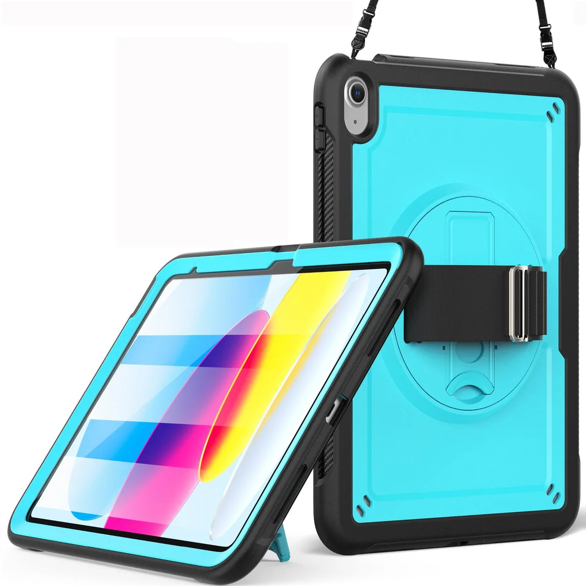 BONAEVER BONAEVER A3354 laptop case for iPad 11th gen 11 inch 2025 and 10th gen 10.9 inch 2022 light blue — product photo