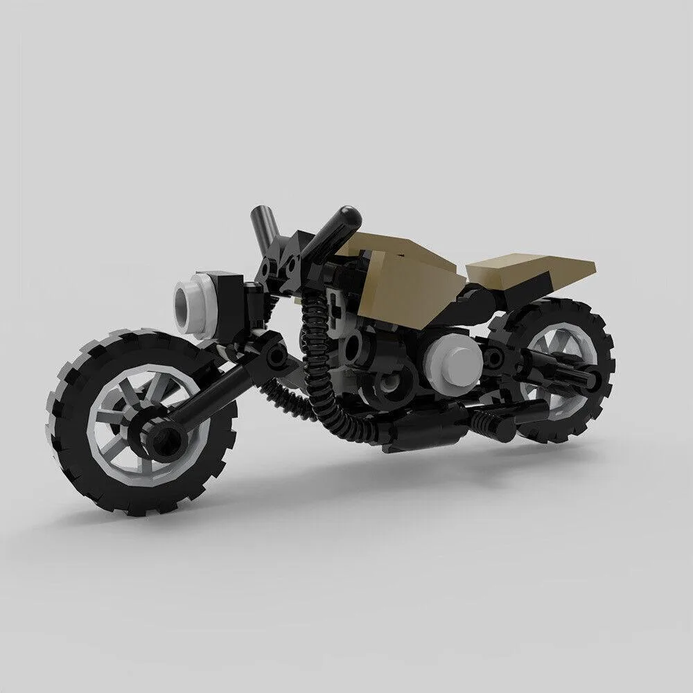 ZITIANYOUBUILD ZITIANYOUBUILD Tiny Motorcycle Movie 41 Pieces Building Set — product photo