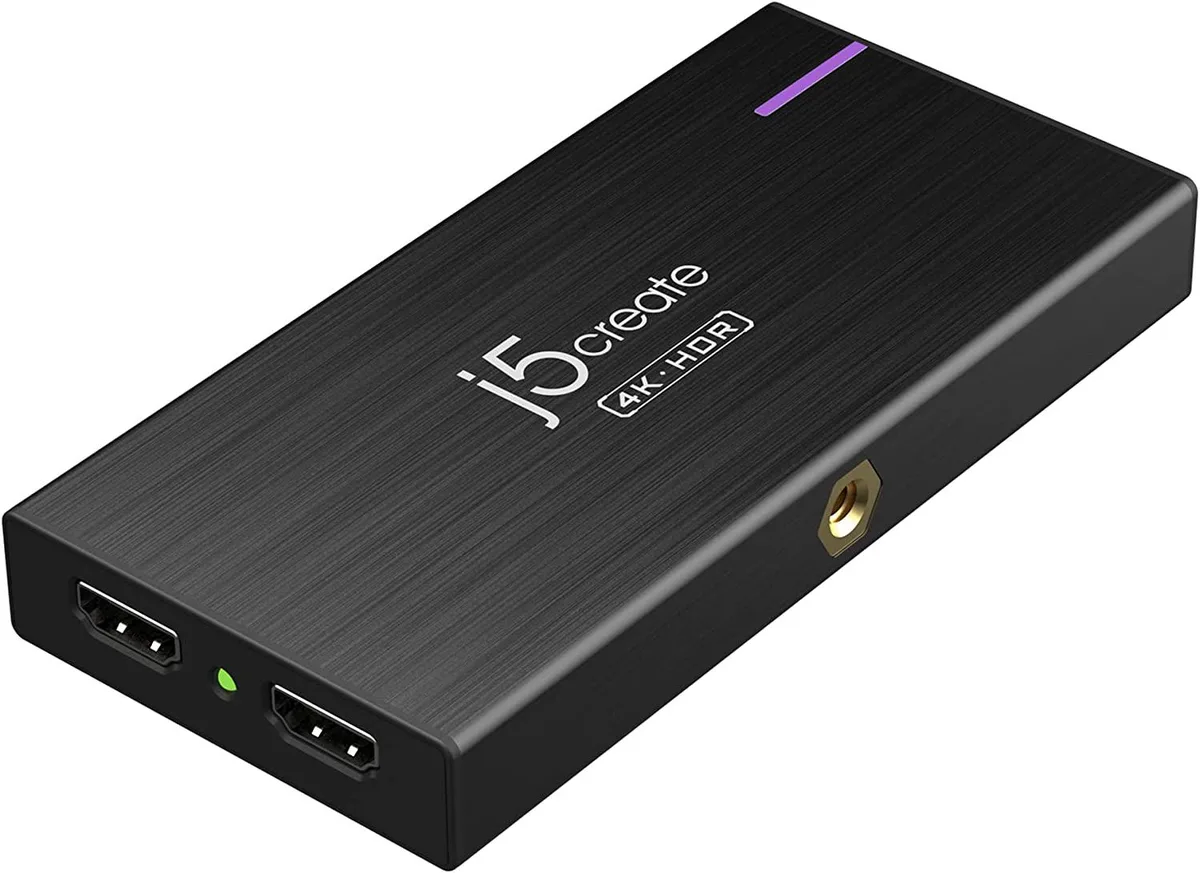 j5create j5create JVA14 4K Video Capturing Device 60W PD Pass-Through — product photo