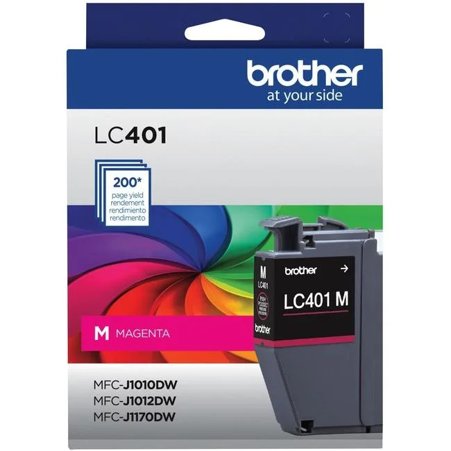 Brother Brother LC401MS Magenta Standard Yield Ink Cartridge 200 pages — product photo