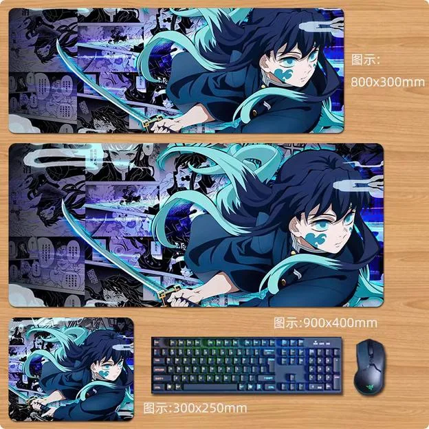 Enfain Enfain Anime Demon Slayer Tokitou Muichirou Mouse Pad 300x250mm — product photo