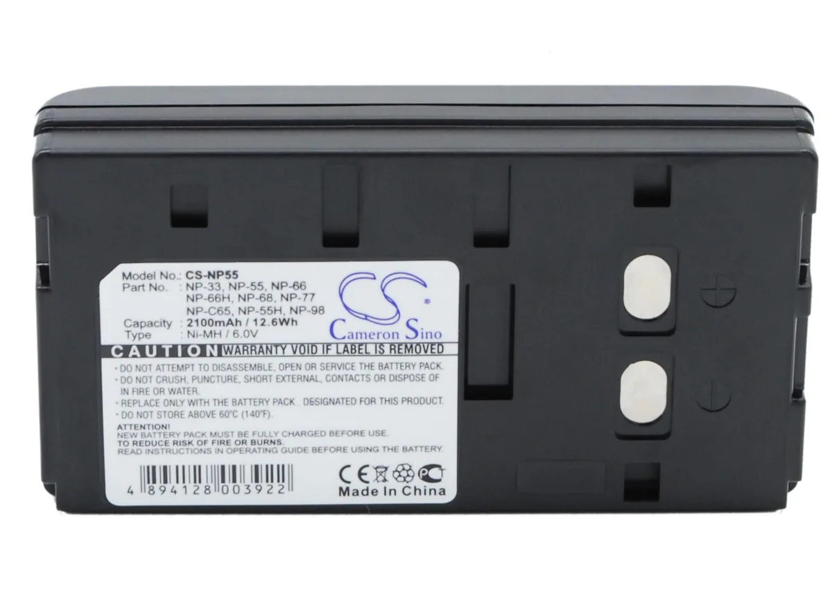 Estry Estry CVM-720 6.0V 2100mAh Ni-MH standard battery — product photo