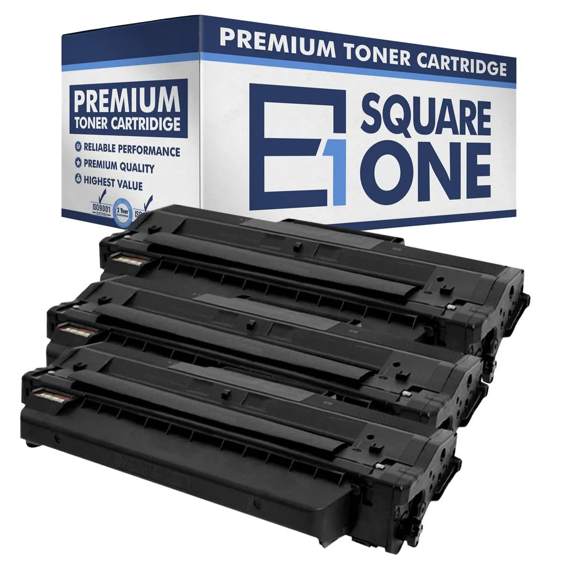 eSquareOne eSquareOne S1-DE-331-7328-3 Compatible Toner Cartridge Black 3-Pack 2500 Pages — product photo