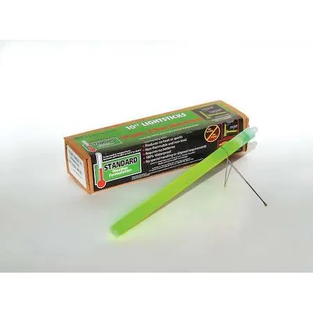 Chemlight By Cyalume Technologies Chemlight By Cyalume Technologies 9-42290 Green Lightstick 6 in 12 hr PK10 DLP Replacement Lamps — product photo