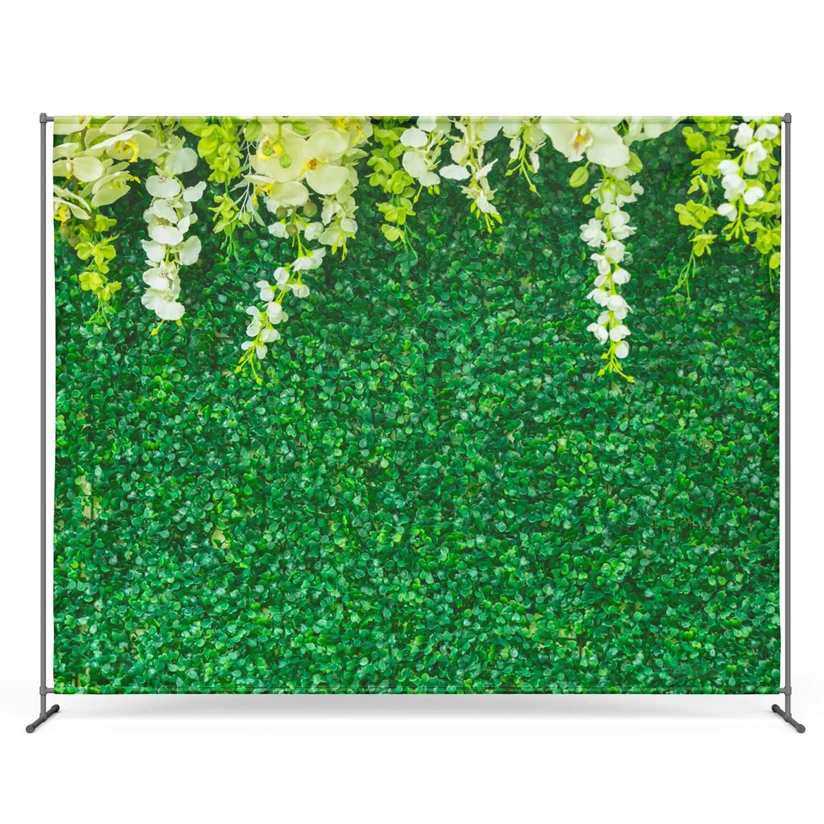 Zink Zink Leaves Photo Backdrop 4.5 Ft x 6 Ft Multicolor Vinyl Home Accent — product photo
