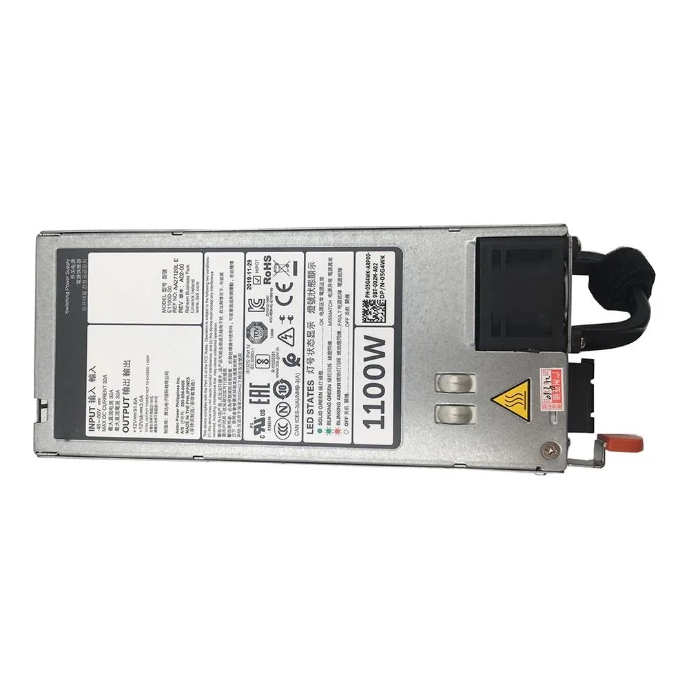 KHACHIMO KHACHIMO R920 R820 1100W E1100D-S0 0Y1MGX 05G4WK 5G4WK Y1MGX AA27120L E power supply — product photo