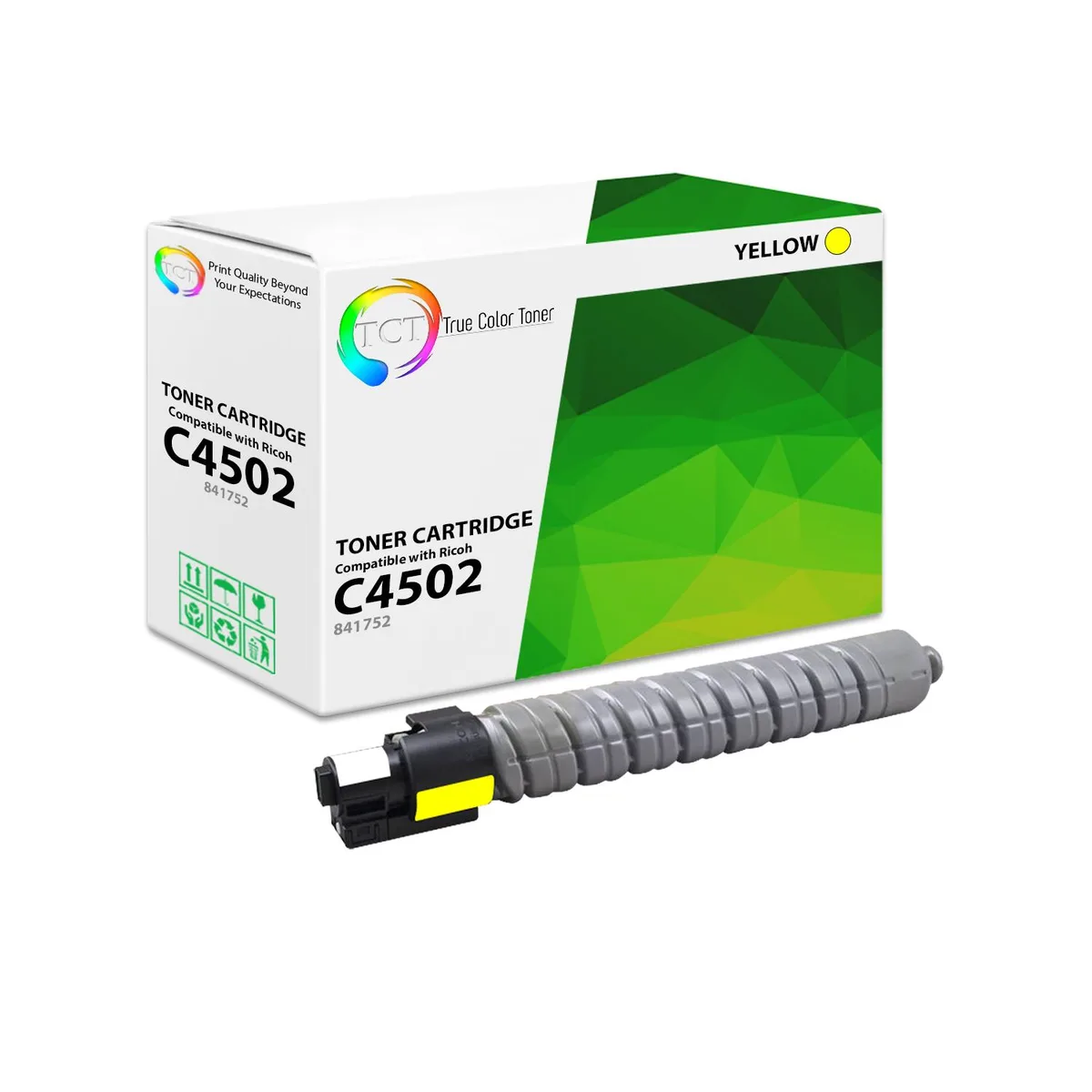 True Color Toner True Color Toner 841752 Yellow Toner Cartridge 22500 Pages — product photo