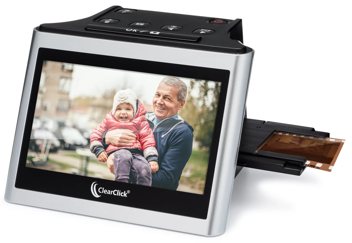 ClearClick ClearClick Virtuoso 2.0 22MP Film &amp; Slide Scanner 5" LCD — product photo