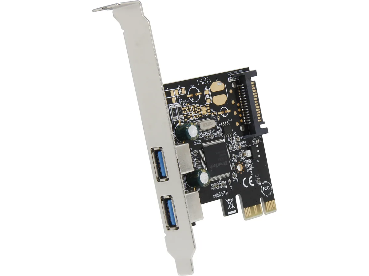Syba Syba SD-PEX20158 2-Port USB 3.0 PCI-Express x1 expansion card — fotografija izdelka