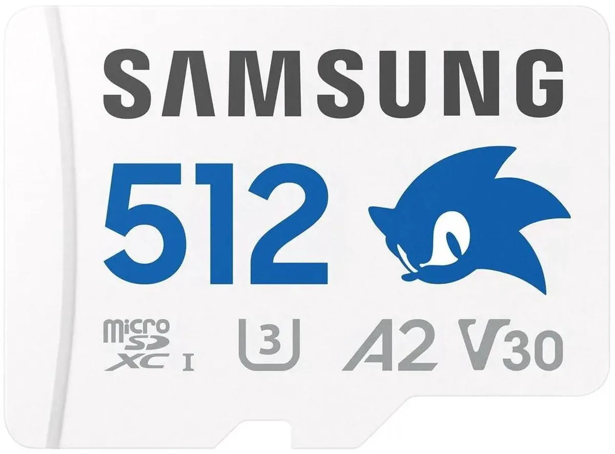 SAMSUNG SAMSUNG Sonic Pro Plus microSDXC Memory Card 512 GB 180MB/s with SD Adapter — product photo