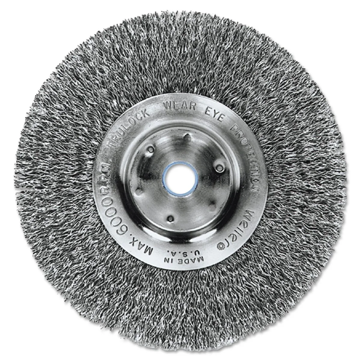 Weiler Weiler 804-01075 6" Crimped Wire Wheel .014 6000 rpm — product photo