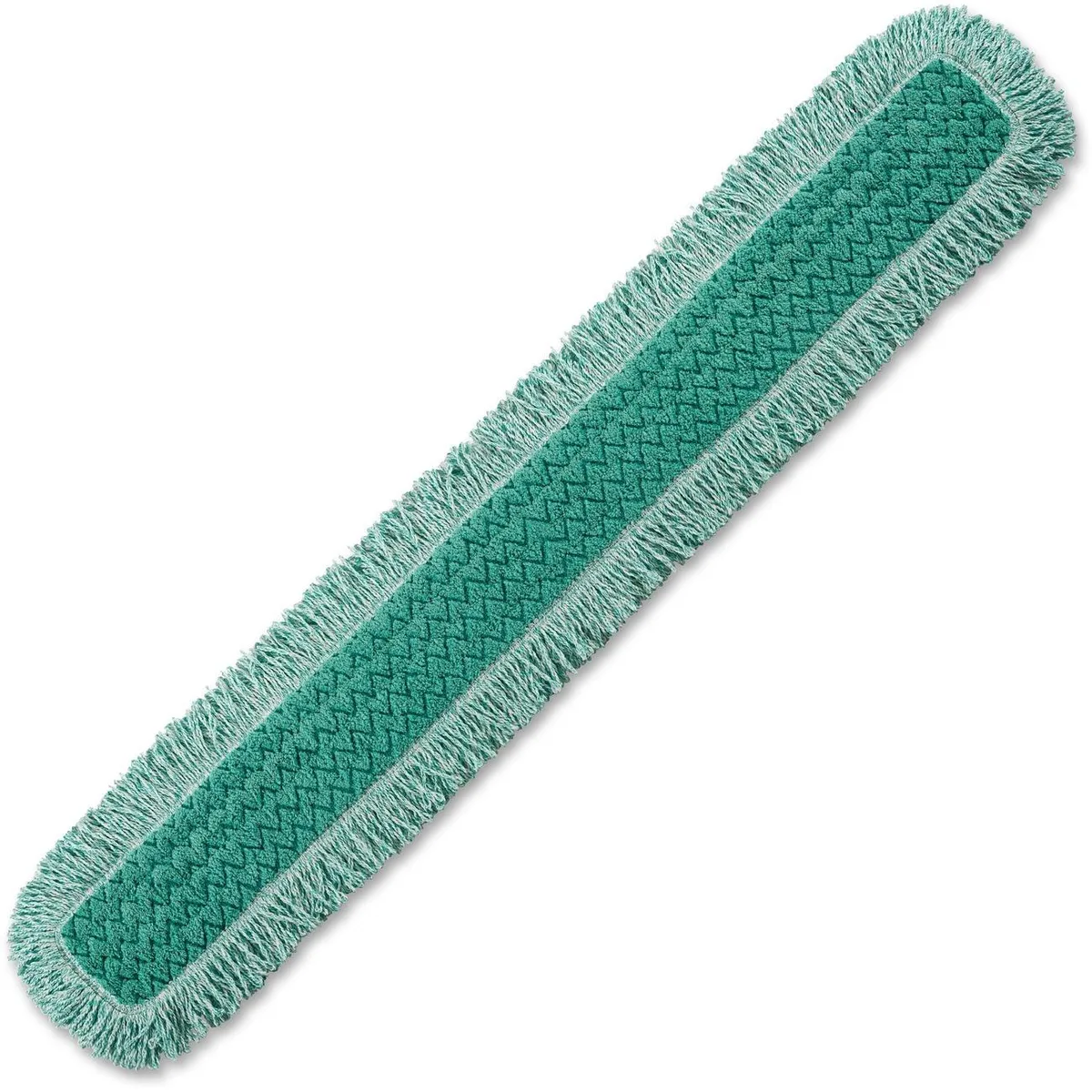 Rubbermaid Commercial Rubbermaid Commercial Q449 HYGEN 48" Fringed Dust Mop Pad Green 1 each — product photo