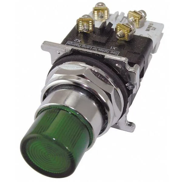 Eaton Eaton 10250T397LGD2A-51 Illuminated Push Button 30 mm 120 VAC Green — product photo