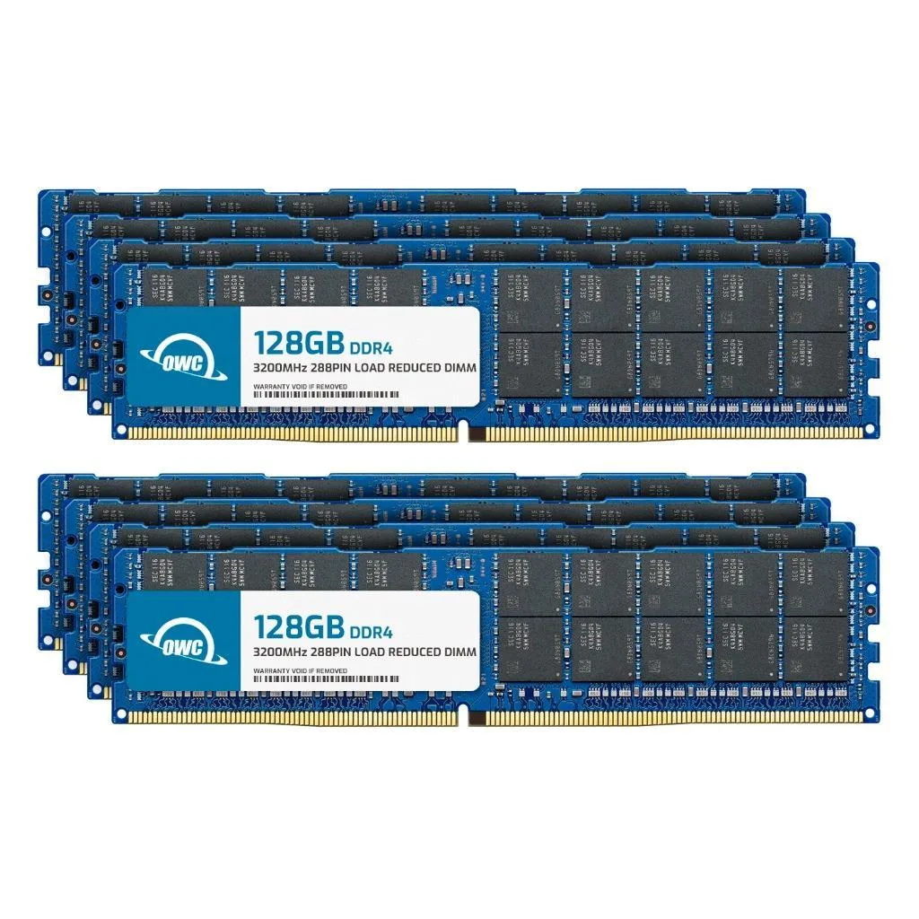 OWC OWC 1TB (8x128GB) DDR4 3200 CL22 4Rx4 288-pin 1.2V ECC LRDIMM Kit — product photo