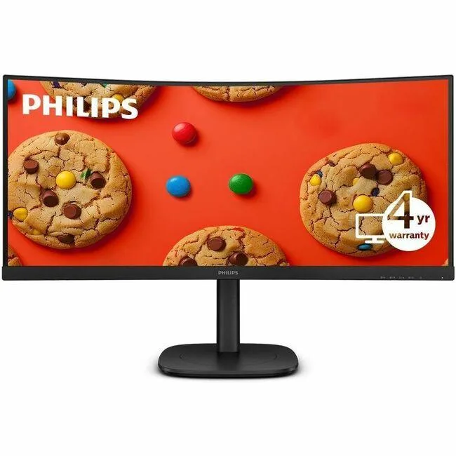 Philips Philips 34B2U3600C 34" UltraWide QHD Curved Monitor 120Hz USB-C 90W PD — product photo