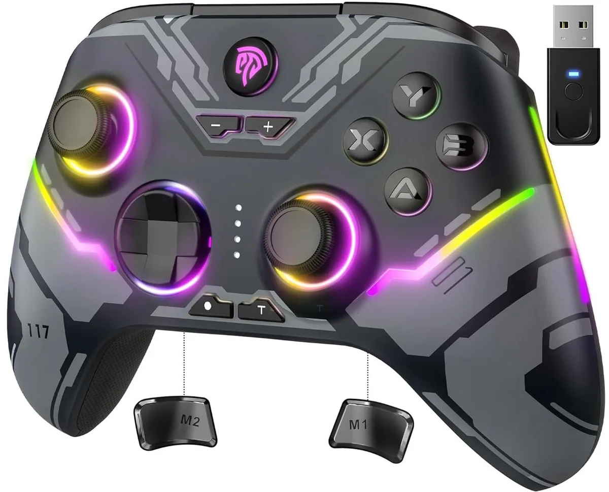 ViewSonic ViewSonic X15 Wireless Game Controller Hall Effect RGB 1000mAh 2 Back Buttons — product photo