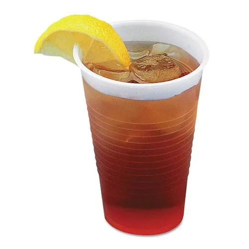 Boardwalk Boardwalk BWKTRANSCUP3CT Translucent Cups 125/Bag 20 Bags/Carton — product photo
