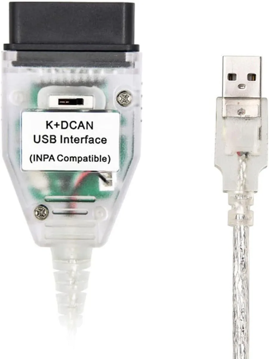 TAURKENAM TAURKENAM K+CAN USB Diagnostic Cable Switched BMW E-Series 1998-2019 car electronics accessory — product photo