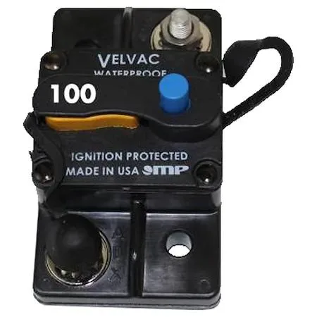 Velvac Velvac 091007 100A 30VDC circuit breaker — product photo