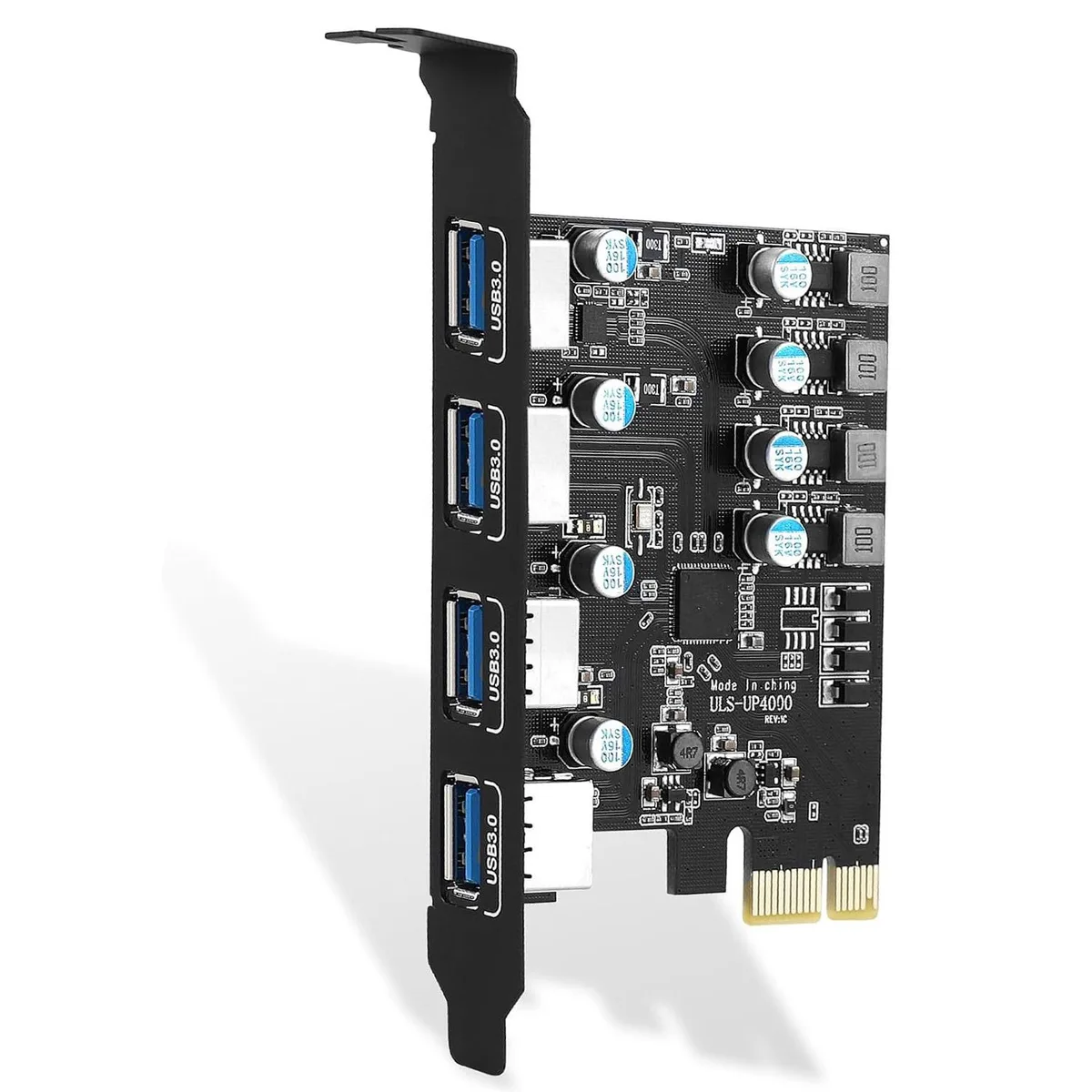 ESTONE ESTONE PCIE24ABK 4-Port USB 3.0 PCIe Expansion Card — product photo