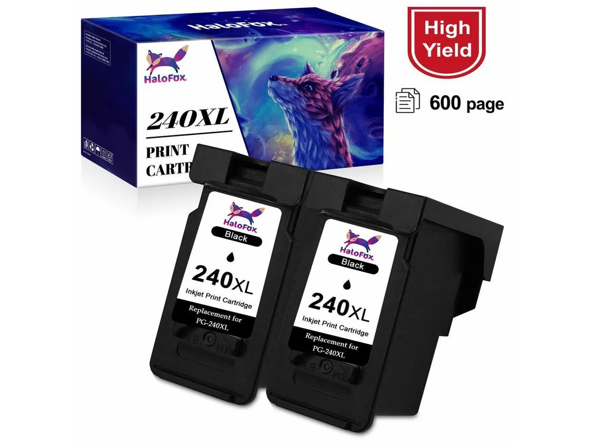 V4ink V4ink PG-240XL Black Ink Cartridge 2 Pack — product photo