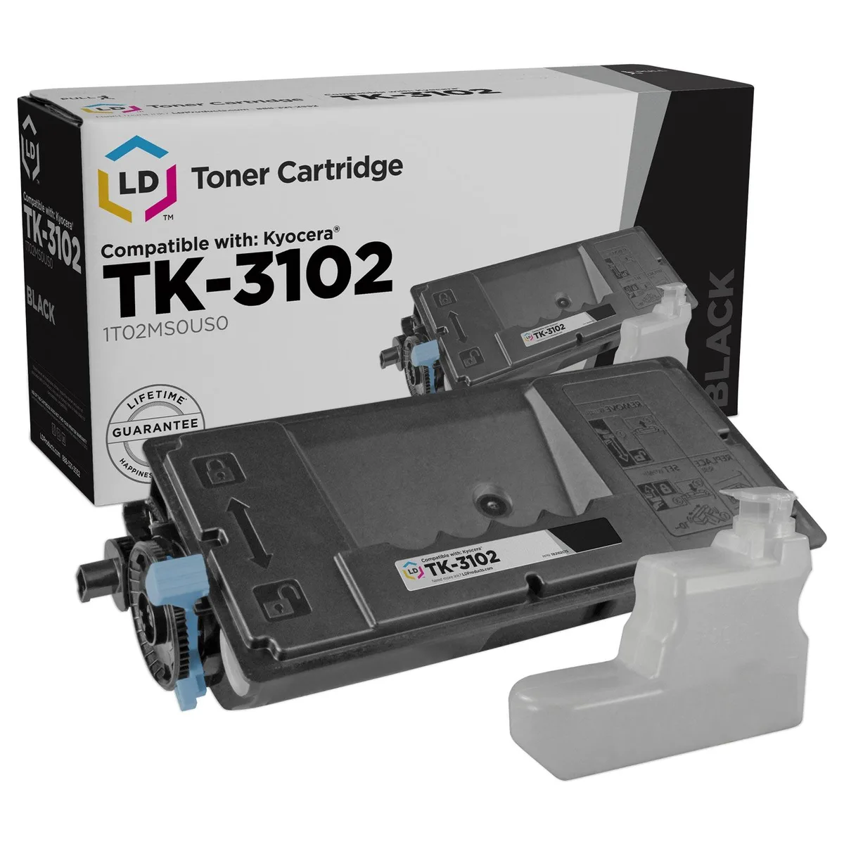 LD Products LD Products Compatible Toner Cartridge TK-3102 Black 12500 Pages — product photo