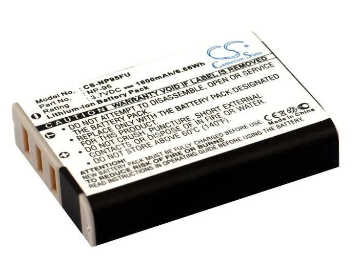 Cameron &amp; Co Cameron &amp; Co DS-CS-NP95FU camera battery 1.8 Ah 3.7 V 1800 mAh Grey — product photo