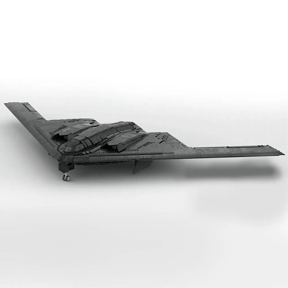 ZITIANYOUBUILD ZITIANYOUBUILD 6790 B-2 Stealth Bomber 100-piece educational building set — product photo