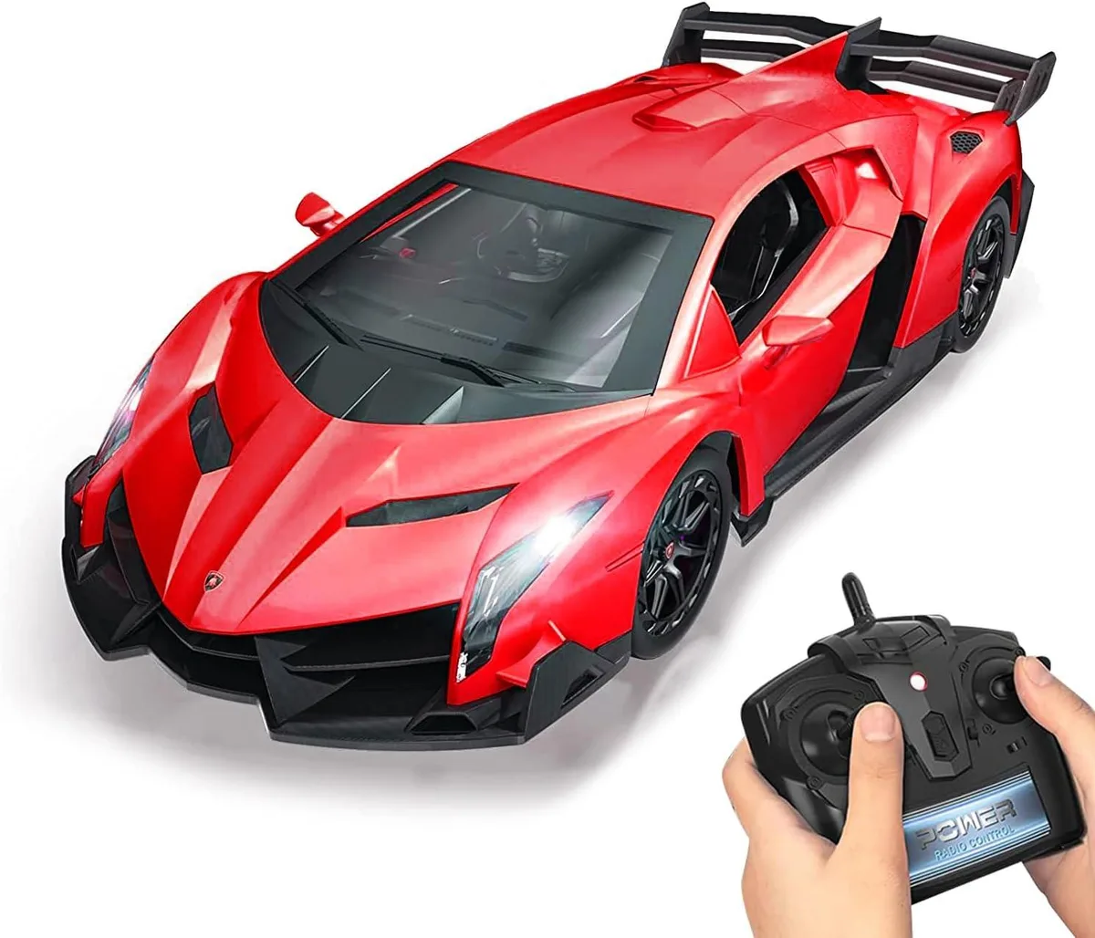 usbroway usbroway Lamborghini Veneno 1:24 RC Car Red — product photo