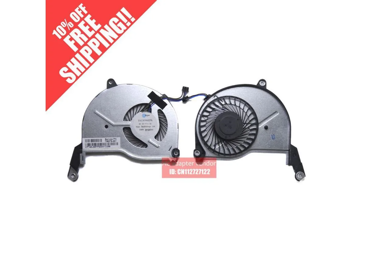 Fans Fans HP Pavilion 15-N019SA 15-n083sa fan 736218-001 — product photo