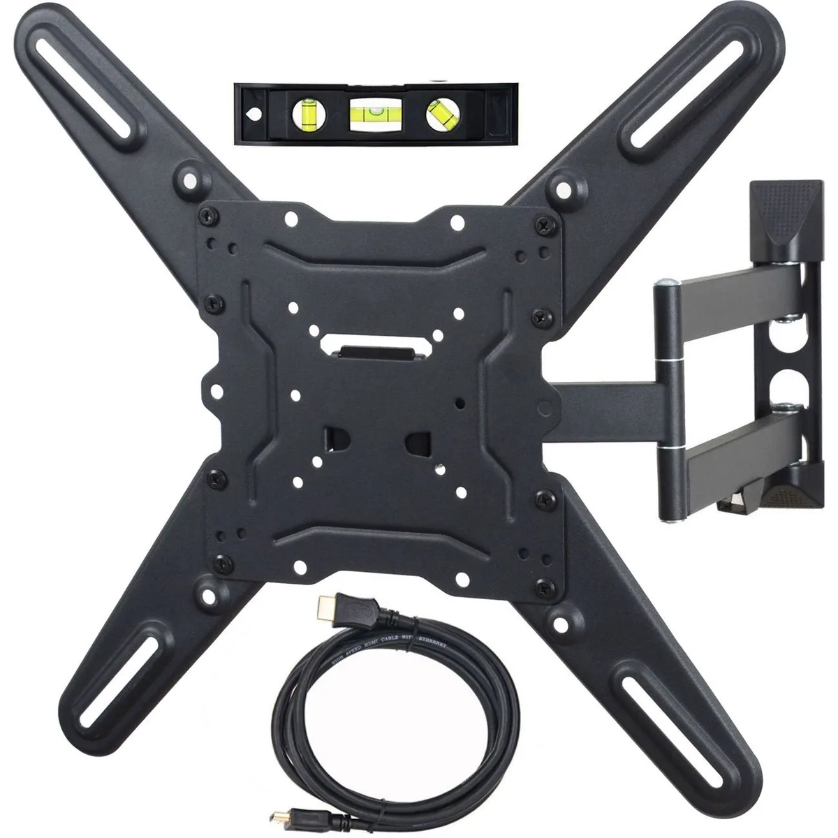 VideoSecu VideoSecu ML531BE-A5 Full Motion TV Mount 22-50in 88lbs VESA 400x400 — product photo