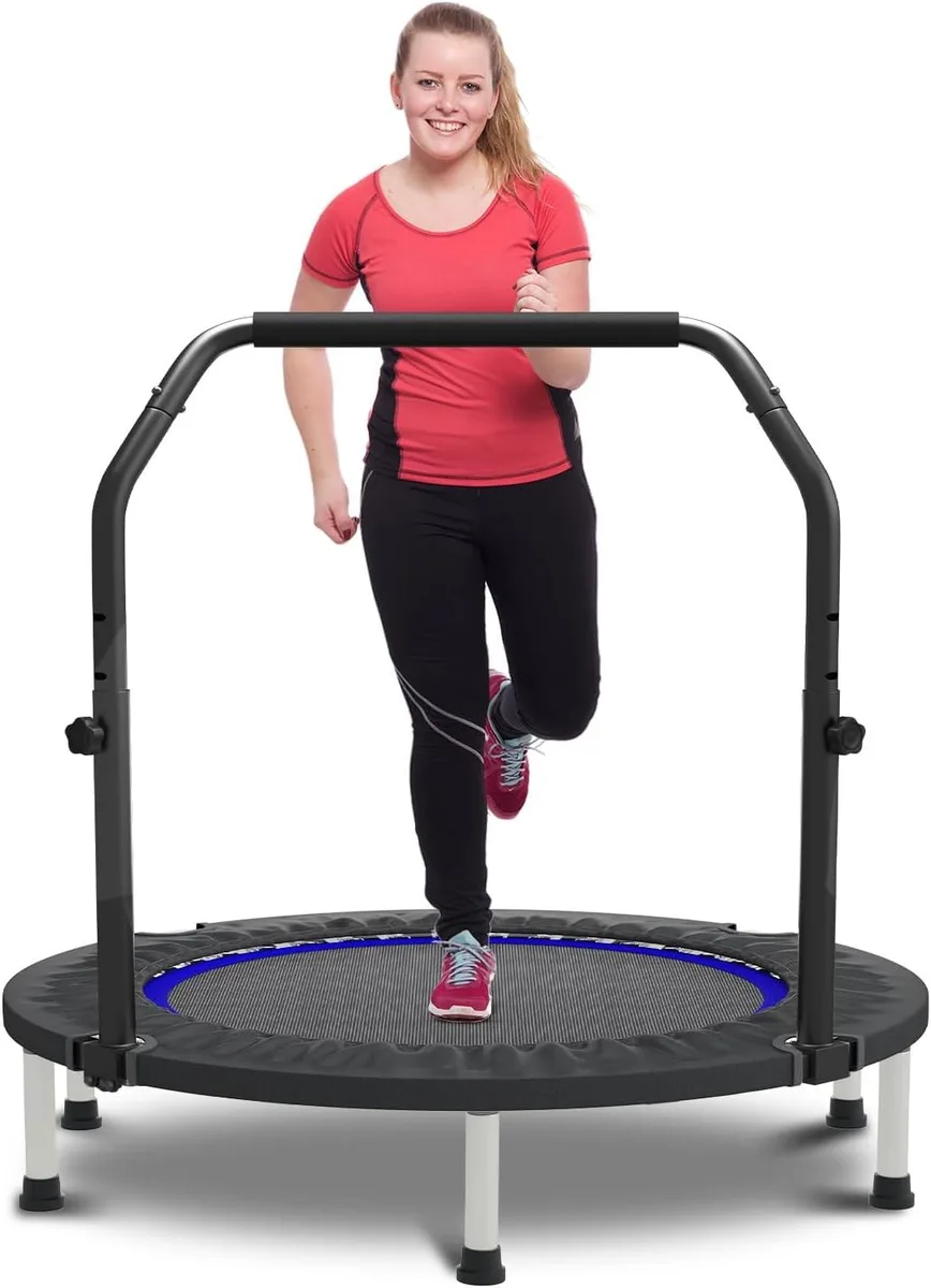 TAURKENAM TAURKENAM 40" 48" Mini Trampoline Adjustable Bar 330 440lbs — product photo