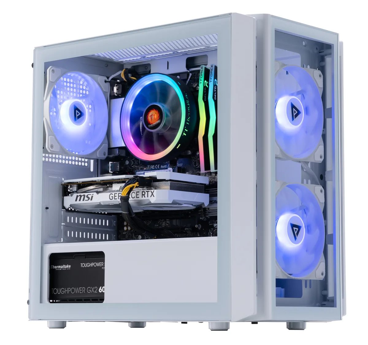 ABS ABS FR56004060 Ryzen 5 5600 RTX 4060 16GB 1TB gaming PC — product photo