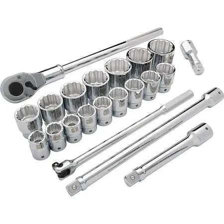 Dynamic Dynamic D023000 3/4" Drive 21Pc 12pt SAE Socket Set — product photo