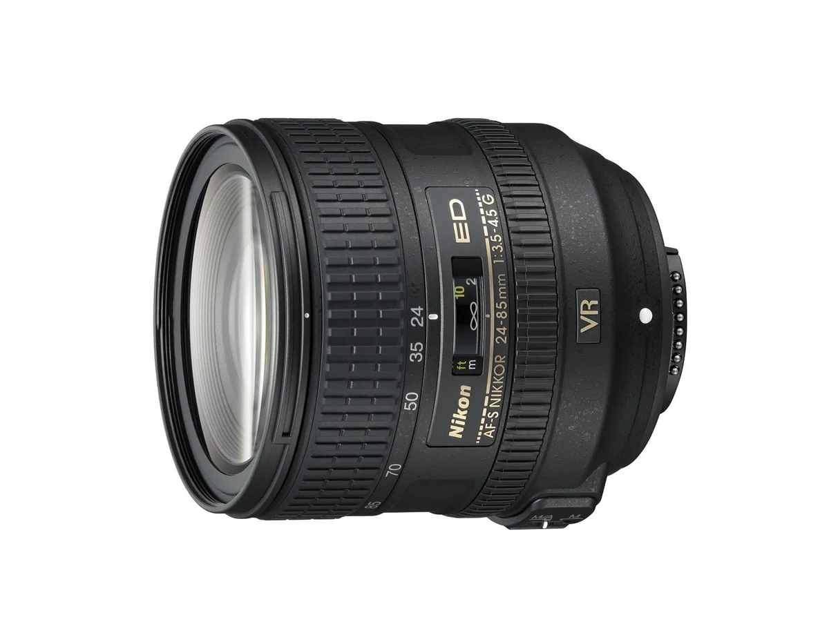 Nikon Inc Nikon AF-S NIKKOR 24-85mm f/3.5-4.5G ED VR AFSVR24-85G camera lens — product photo