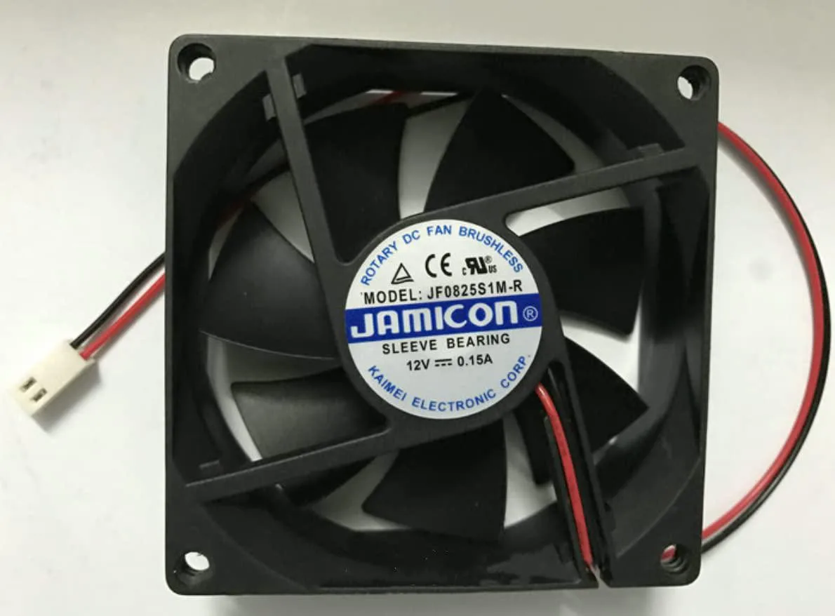 NDLIULEI NDLIULEI JF0825S1M-R 12V 0.15A 80x80x25mm case fan — product photo